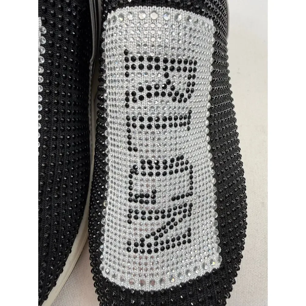 True Religion Aurelia Bling Slip-On Shoes Unworn Women’s Sz 7 Sparkle‎ Statement